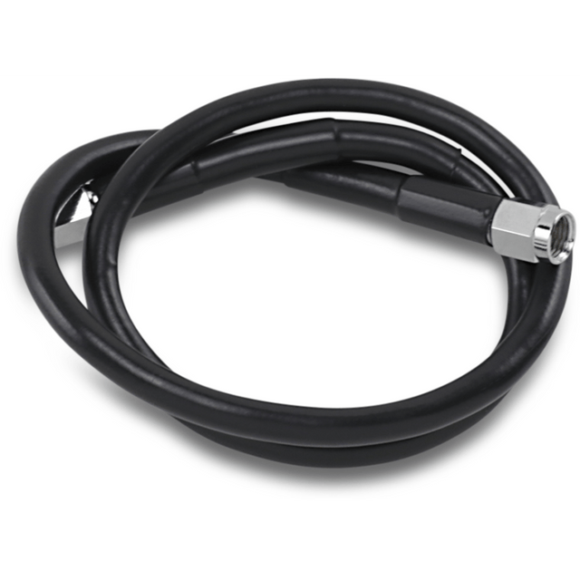 DRAG SPECIALTIES BLACK S/S BRAKE LINE 26" (826 - BLK) - DRIVEN Canada's Powersports 826 - BLK