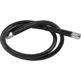 DRAG SPECIALTIES BLACK S/S BRAKE LINE 28" (828 - BLK) - DRIVEN Canada's Powersports 828 - BLK