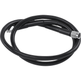 DRAG SPECIALTIES BLACK S/S BRAKE LINE 30" (830 - BLK) - DRIVEN Canada's Powersports 830 - BLK