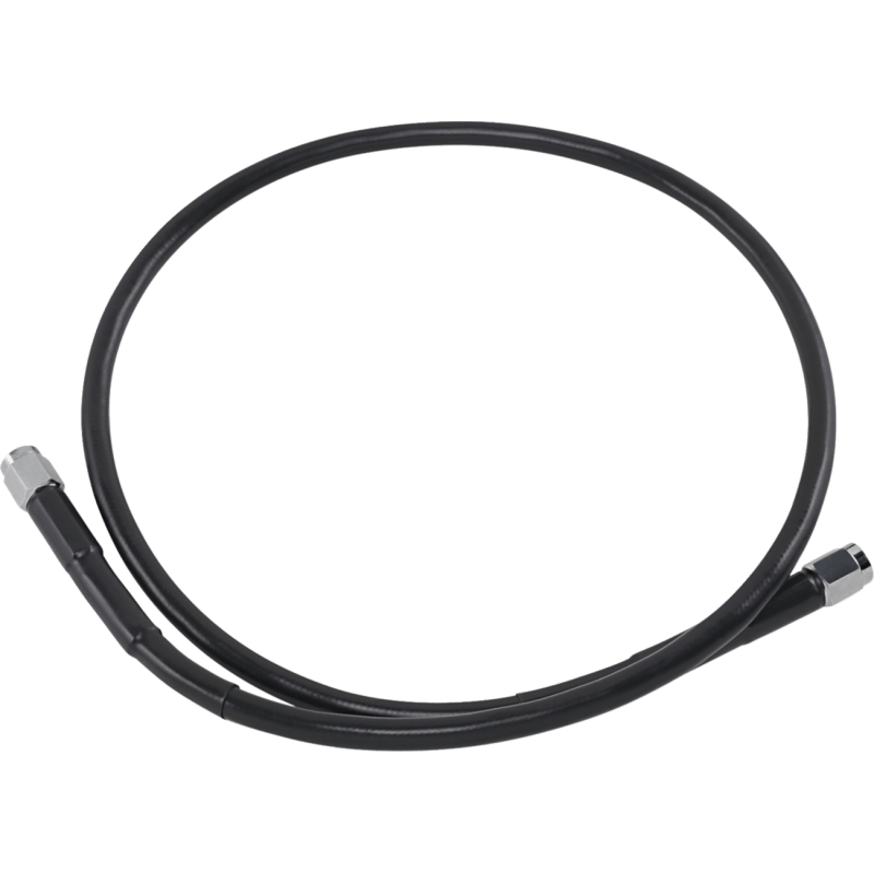 DRAG SPECIALTIES BLACK S/S BRAKE LINE 32" (832 - BLK) - DRIVEN Canada's Powersports 832 - BLK