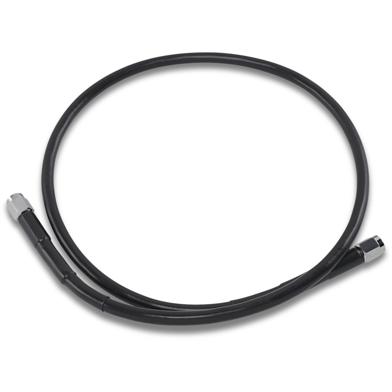 DRAG SPECIALTIES BLACK S/S BRAKE LINE 32" (832 - BLK) - DRIVEN Canada's Powersports 832 - BLK