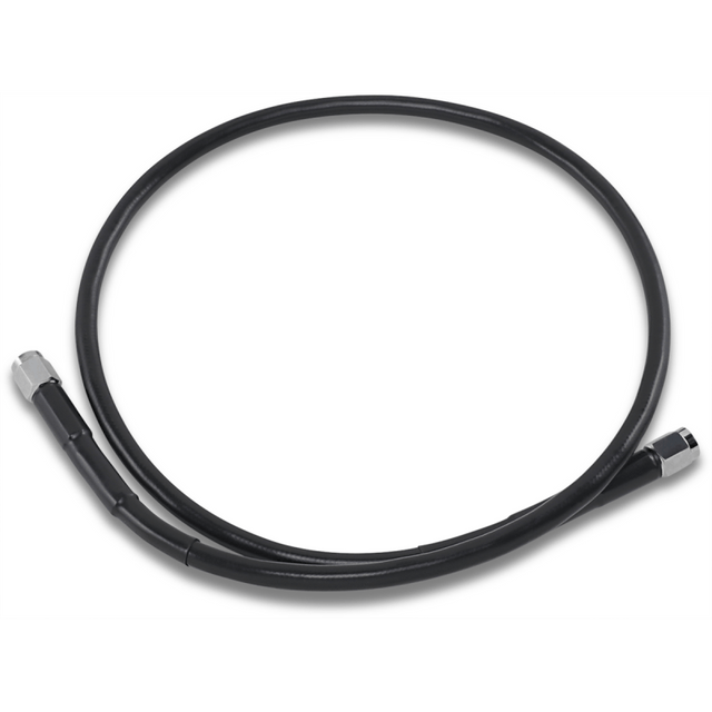 DRAG SPECIALTIES BLACK S/S BRAKE LINE 32" (832 - BLK) - DRIVEN Canada's Powersports 832 - BLK