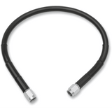 DRAG SPECIALTIES BLACK S/S BRAKE LINE 34" (834 - BLK) - DRIVEN Canada's Powersports 834 - BLK