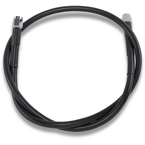 DRAG SPECIALTIES BLACK S/S BRAKE LINE 34" (834 - BLK) - DRIVEN Canada's Powersports 834 - BLK