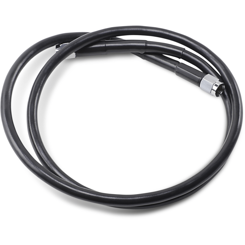 DRAG SPECIALTIES BLACK S/S BRAKE LINE 40" (840 - BLK) - DRIVEN Canada's Powersports 840 - BLK