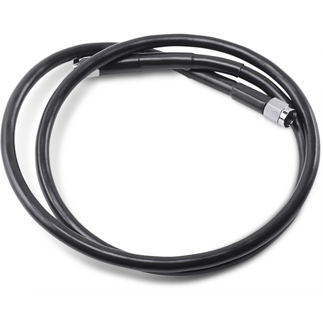 DRAG SPECIALTIES BLACK S/S BRAKE LINE 40" (840 - BLK) - DRIVEN Canada's Powersports 840 - BLK