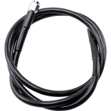 DRAG SPECIALTIES BLACK S/S BRAKE LINE 42" (842 - BLK) - DRIVEN Canada's Powersports 842 - BLK