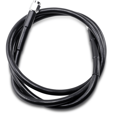 DRAG SPECIALTIES BLACK S/S BRAKE LINE 42" (842 - BLK) - DRIVEN Canada's Powersports 842 - BLK