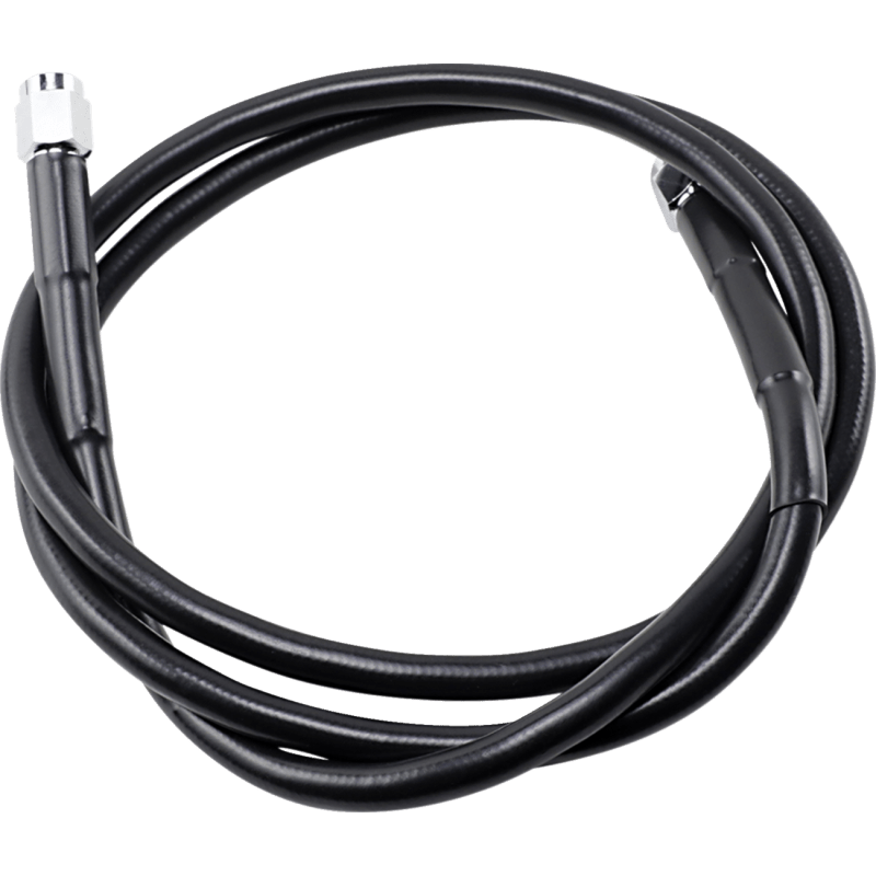 DRAG SPECIALTIES BLACK S/S BRAKE LINE 44" (844 - BLK) - DRIVEN Canada's Powersports 844 - BLK