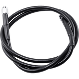 DRAG SPECIALTIES BLACK S/S BRAKE LINE 44" (844 - BLK) - DRIVEN Canada's Powersports 844 - BLK