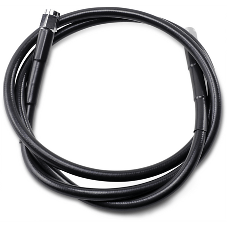 DRAG SPECIALTIES BLACK S/S BRAKE LINE 46" (846 - BLK) - DRIVEN Canada's Powersports 846 - BLK