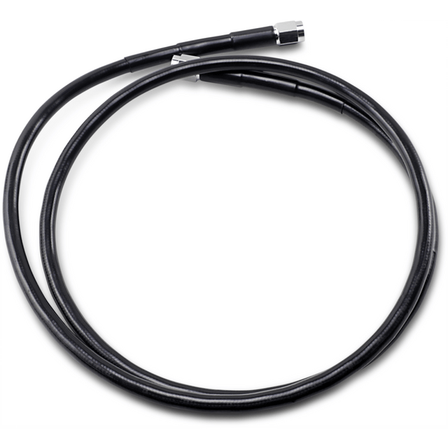 DRAG SPECIALTIES BLACK S/S BRAKE LINE 47" (847 - BLK) - DRIVEN Canada's Powersports 847 - BLK