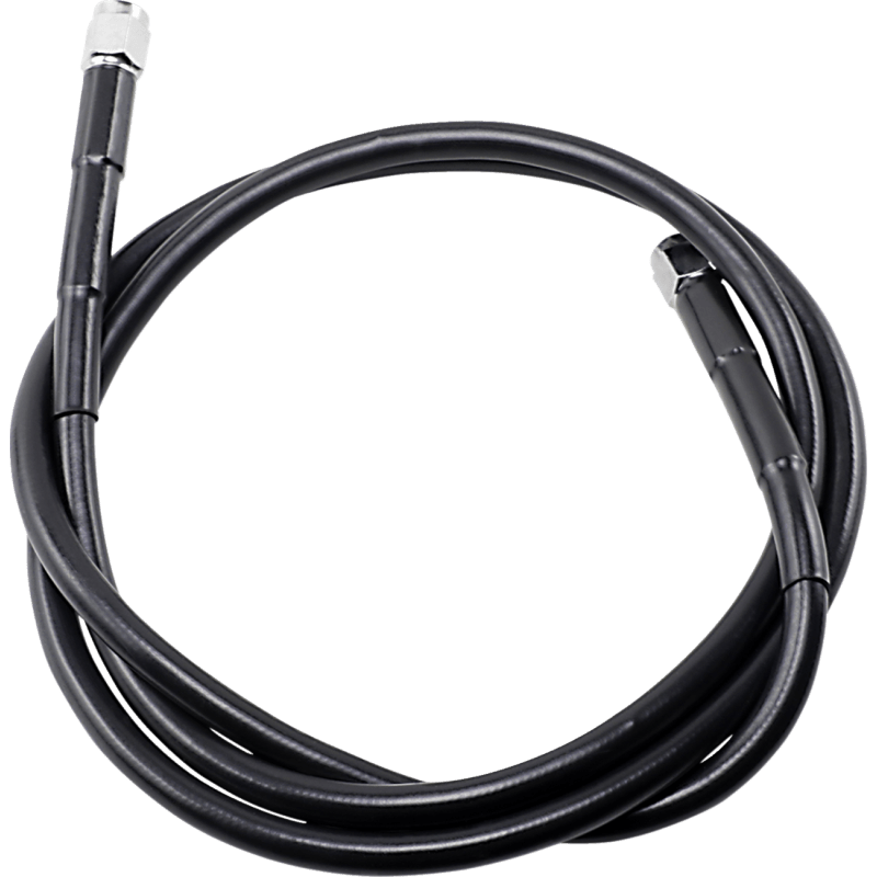 DRAG SPECIALTIES BLACK S/S BRAKE LINE 50" (850 - BLK) - DRIVEN Canada's Powersports 850 - BLK