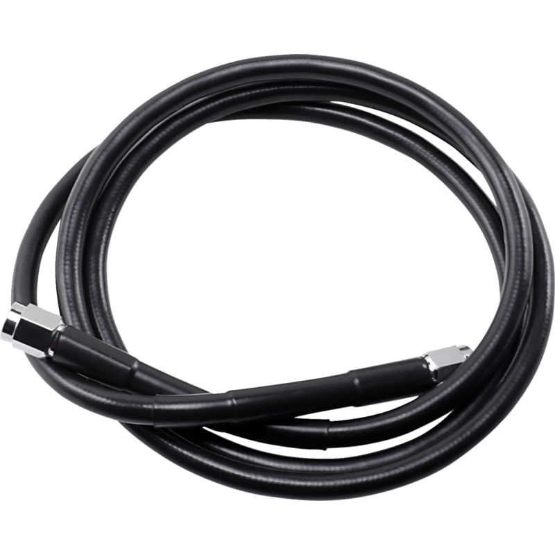 DRAG SPECIALTIES BLACK S/S BRAKE LINE 52" (852 - BLK) - DRIVEN Canada's Powersports 852 - BLK