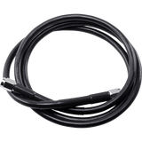 DRAG SPECIALTIES BLACK S/S BRAKE LINE 52" (852 - BLK) - DRIVEN Canada's Powersports 852 - BLK