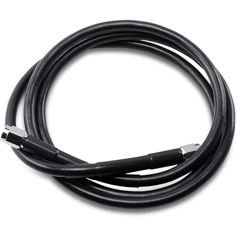 DRAG SPECIALTIES BLACK S/S BRAKE LINE 52" (852 - BLK) - DRIVEN Canada's Powersports 852 - BLK
