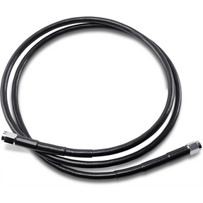 DRAG SPECIALTIES BLACK S/S BRAKE LINE 54" (854 - BLK) - DRIVEN Canada's Powersports 854 - BLK