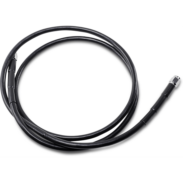 DRAG SPECIALTIES BLACK S/S BRAKE LINE 56" (856 - BLK) - DRIVEN Canada's Powersports 856 - BLK