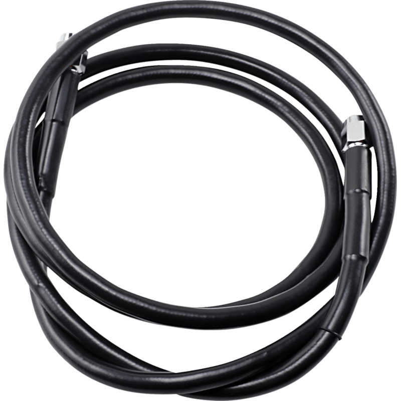 DRAG SPECIALTIES BLACK S/S BRAKE LINE 60" (860 - BLK) - DRIVEN Canada's Powersports 860 - BLK