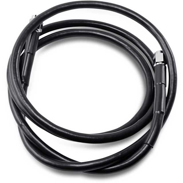 DRAG SPECIALTIES BLACK S/S BRAKE LINE 60" (860 - BLK) - DRIVEN Canada's Powersports 860 - BLK