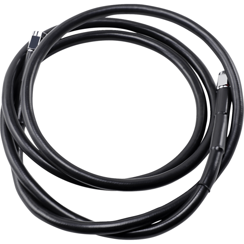 DRAG SPECIALTIES BLACK S/S BRAKE LINE 62" (862 - BLK) - DRIVEN Canada's Powersports 862 - BLK