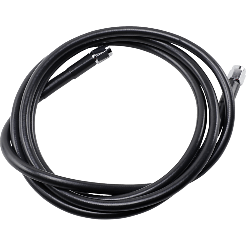 DRAG SPECIALTIES BLACK S/S BRAKE LINE 66" (866 - BLK) - DRIVEN Canada's Powersports 866 - BLK