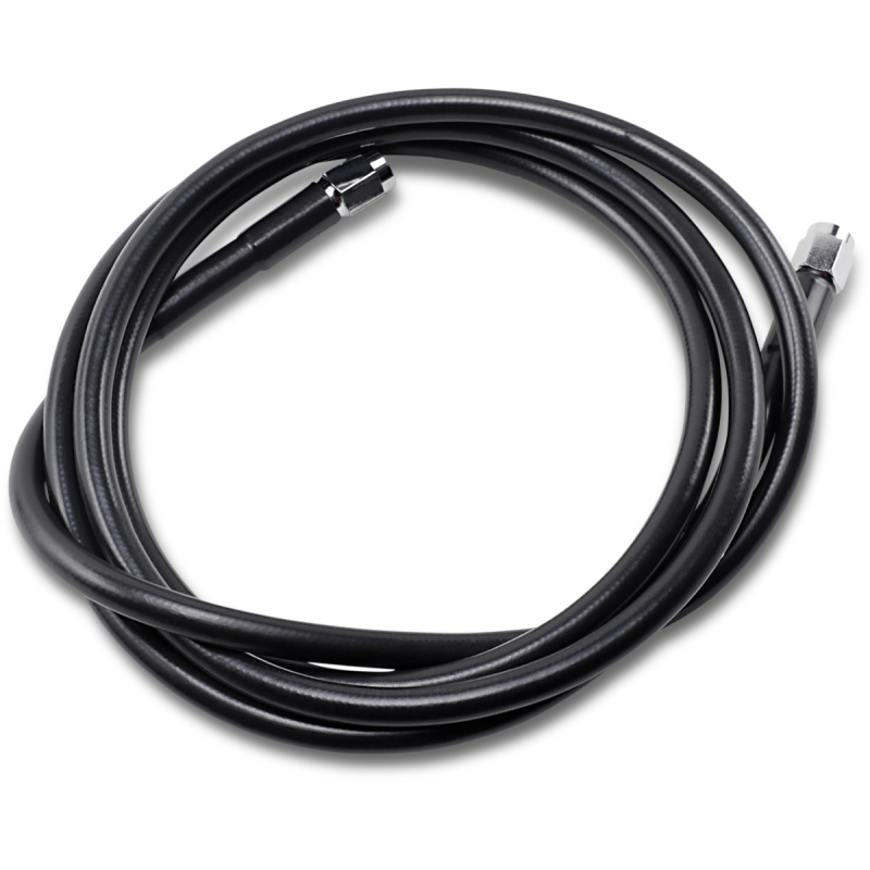 DRAG SPECIALTIES BLACK S/S BRAKE LINE 66" (866 - BLK) - DRIVEN Canada's Powersports 866 - BLK