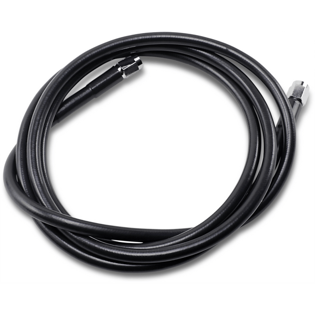 DRAG SPECIALTIES BLACK S/S BRAKE LINE 66" (866 - BLK) - DRIVEN Canada's Powersports 866 - BLK