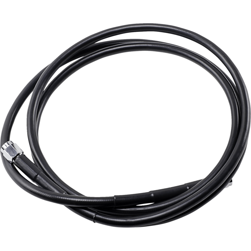 DRAG SPECIALTIES BLACK S/S BRAKE LINE 70" (870 - BLK) - DRIVEN Canada's Powersports 870 - BLK