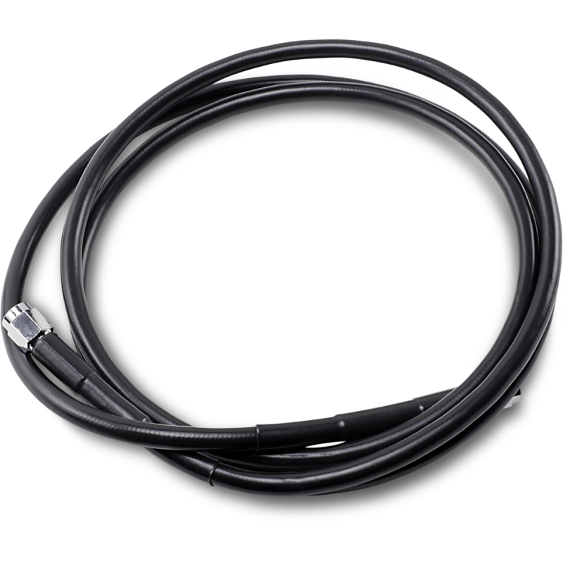 DRAG SPECIALTIES BLACK S/S BRAKE LINE 70" (870 - BLK) - DRIVEN Canada's Powersports 870 - BLK