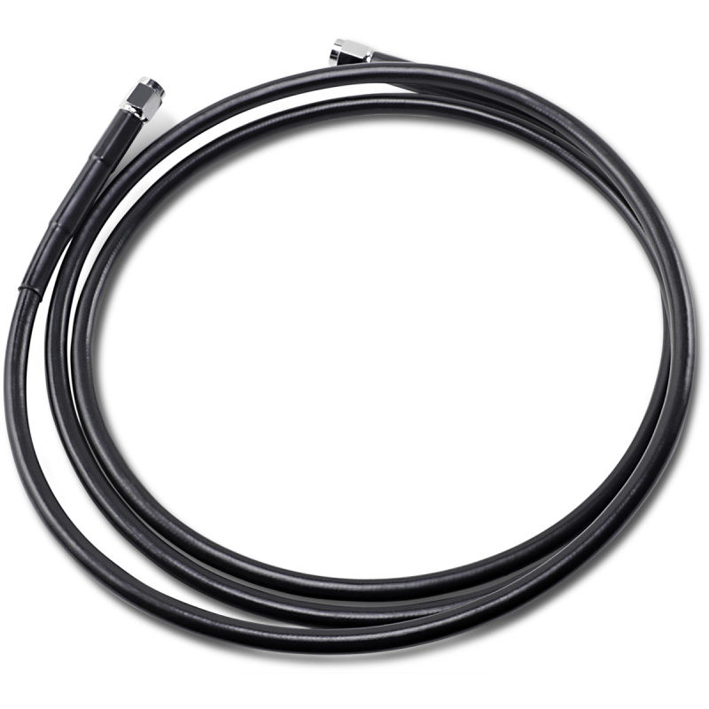 DRAG SPECIALTIES BLACK S/S BRAKE LINE 74" (874 - BLK) - DRIVEN Canada's Powersports 874 - BLK