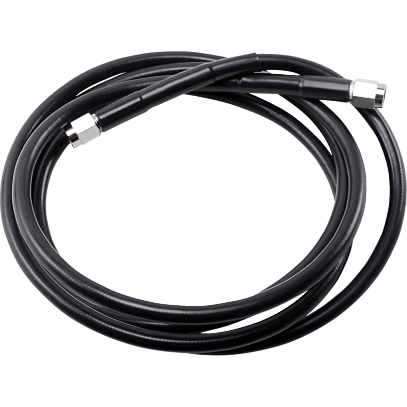 DRAG SPECIALTIES BLACK S/S BRAKE LINE 76" (1741 - 2745) - DRIVEN Canada's Powersports 1741 - 2745