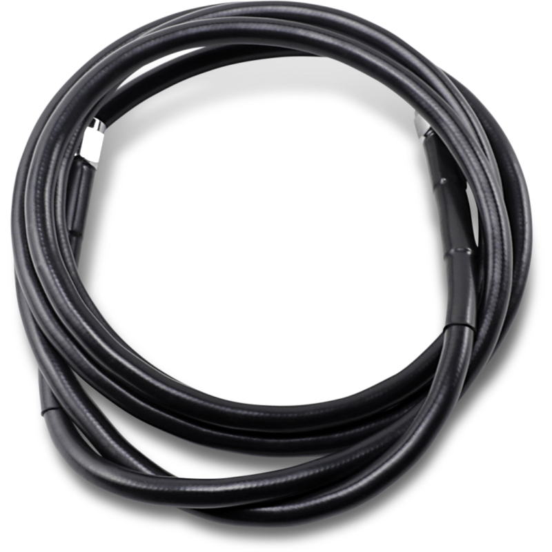 DRAG SPECIALTIES BLACK S/S BRAKE LINE 78" (878 - BLK) - DRIVEN Canada's Powersports 878 - BLK