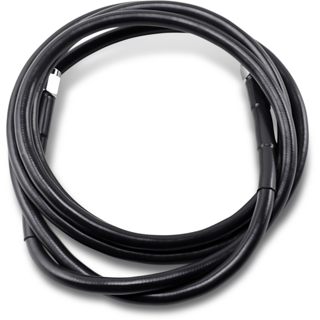 DRAG SPECIALTIES BLACK S/S BRAKE LINE 78" (878 - BLK) - DRIVEN Canada's Powersports 878 - BLK