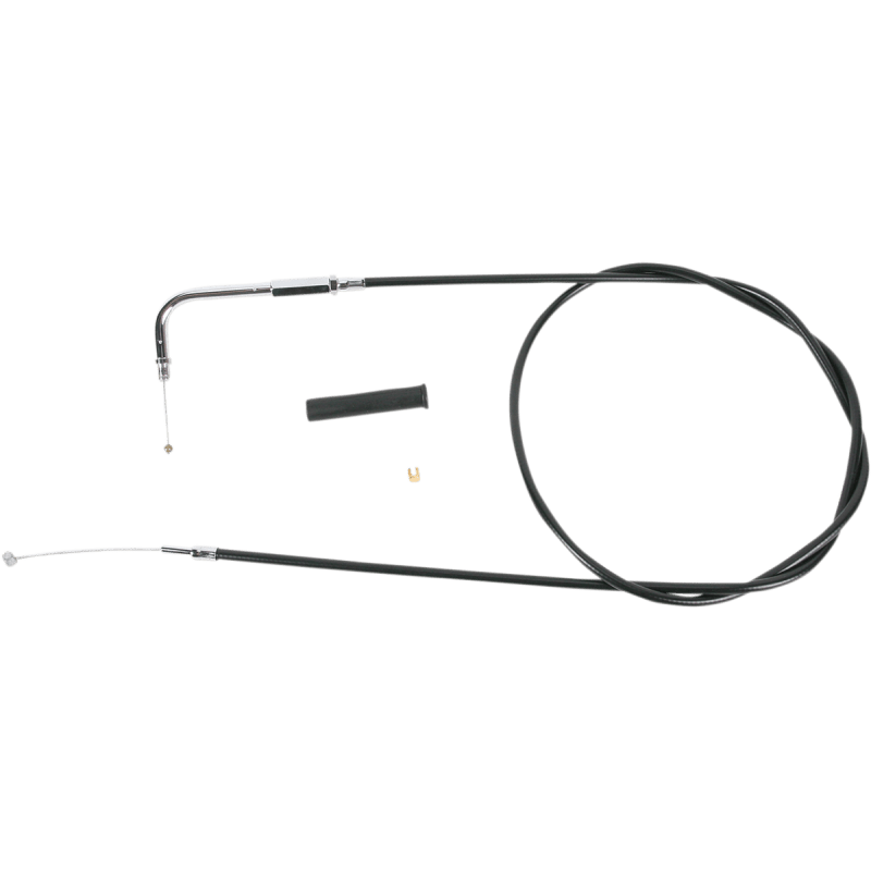 DRAG SPECIALTIES BLACK THROTTLE CABLE (4332150B) - DRIVEN Canada's Powersports 0650 - 10724332150B