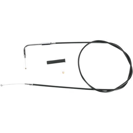 DRAG SPECIALTIES BLACK THROTTLE CABLE (4332150B) - DRIVEN Canada's Powersports 0650 - 10724332150B