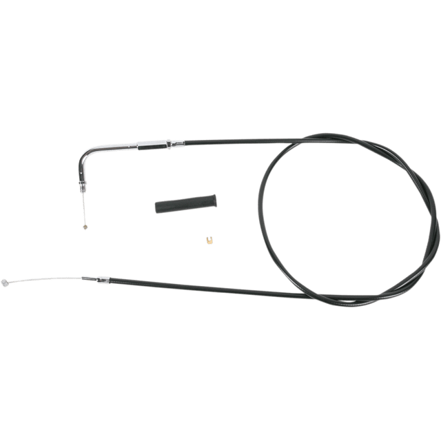 DRAG SPECIALTIES BLACK THROTTLE CABLE (4332150B) - DRIVEN Canada's Powersports 0650 - 10724332150B
