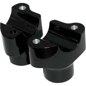 DRAG SPECIALTIES BLK 1.5" BUFFALO RISERS PR (0602 - 0350) - DRIVEN Canada's Powersports 0602 - 0350