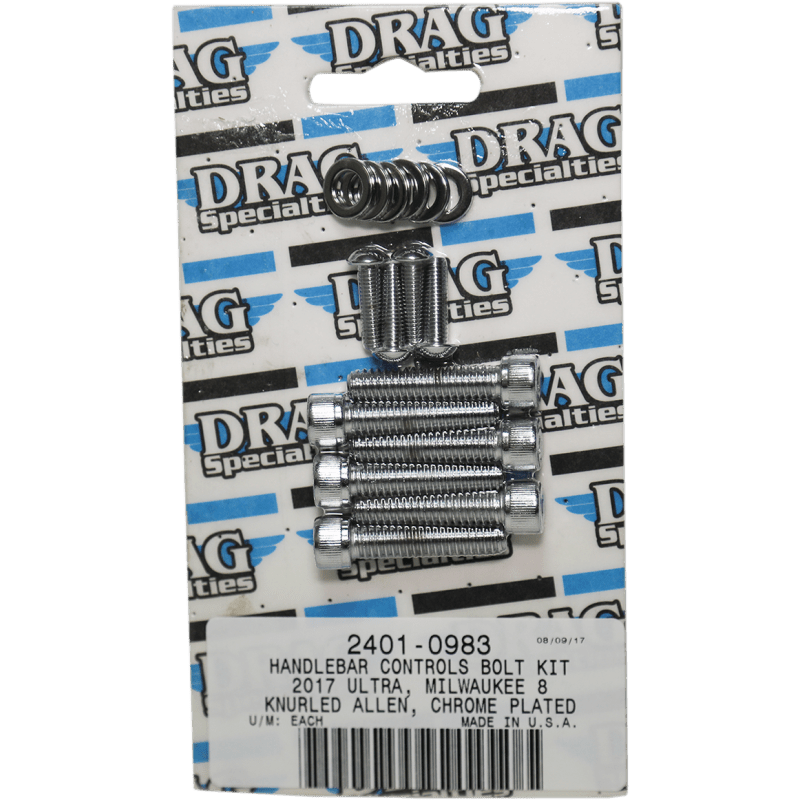 DRAG SPECIALTIES BOLT KIT M8HANCON K AL - DRIVEN Canada's Powersports 632393676205MK784