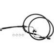 DRAG SPECIALTIES BRAKE LINE RR ABS (618598 - BLK) - DRIVEN Canada's Powersports 618598 - BLK