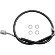 DRAG SPECIALTIES BRAKE LINE RR ABS (618599 - BLK) - DRIVEN Canada's Powersports 618599 - BLK