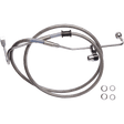DRAG SPECIALTIES BRAKE LINE RR ABS SS (6142100) - DRIVEN Canada's Powersports 6142100