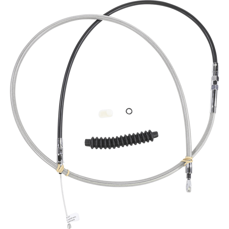 DRAG SPECIALTIES CABLE CLUTCH STAINLS 74" (5322412HE) - DRIVEN Canada's Powersports 5322412HE
