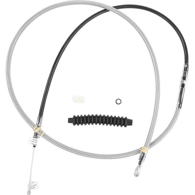 DRAG SPECIALTIES CABLE CLUTCH STAINLS 76" (5322414HE) - DRIVEN Canada's Powersports 5322414HE