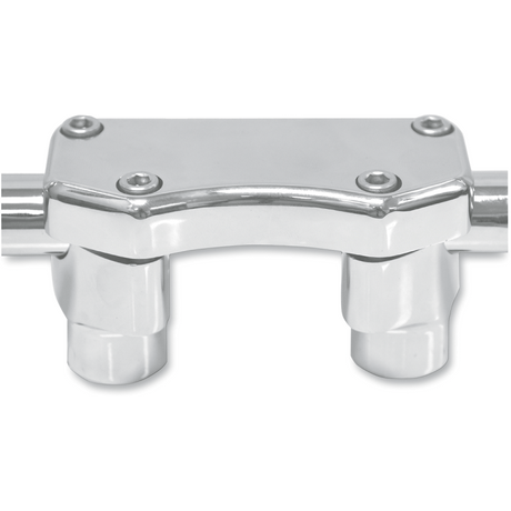 DRAG SPECIALTIES CHR 1.5" RISERS W/CLAMP F/1" BARS (0602 - 0453) - DRIVEN Canada's Powersports 0602 - 0453