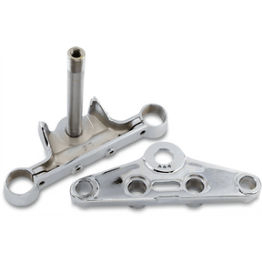 DRAG SPECIALTIES CHROME FL TRIPLE TREES (SMOOTH) (DS - 222939) - DRIVEN Canada's Powersports DS - 222939