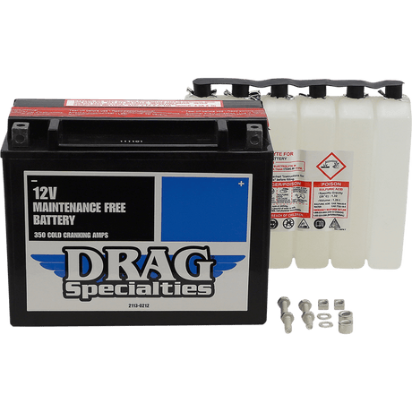 DRAG SPECIALTIES CTX24HL - BS DRAG W/ACID PACK (DTX24HL - BS) - DRIVEN Canada's Powersports DTX24HL - BS