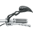 DRAG SPECIALTIES FLAMED STEM TEARDROP 6" PR - DRIVEN Canada's Powersports 0640 - 0289