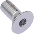 DRAG SPECIALTIES FLAT HD SCREW (10) 5/16 - 24*1 CY - CHROME (MPB583) - DRIVEN Canada's Powersports 632393176019MPB583