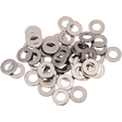 DRAG SPECIALTIES FLAT WASHERS 5/16 AN (50) CY - CHROME - DRIVEN Canada's Powersports 632393670272MPB588